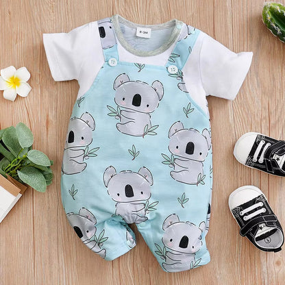 KozyKoala – Summer Short Sleeve Baby Romper