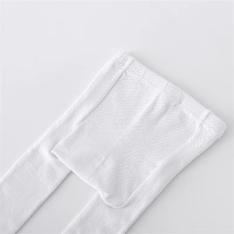 Cotton Knitted Baby Girl Tights